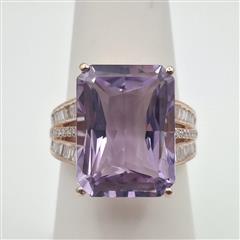 EFFY 14K Rose Gold Radiant Cut 